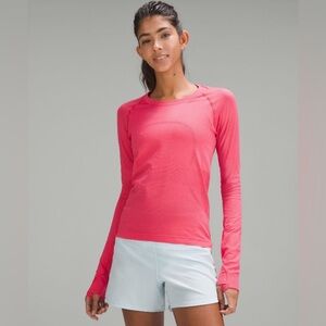 Lululemon Swiftly Tech Long-Sleeve Shirt 2.0 *Waist Length* LIKE NEW